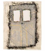 James Coignard (1925-2008) - Composition AB vendu avec cadre