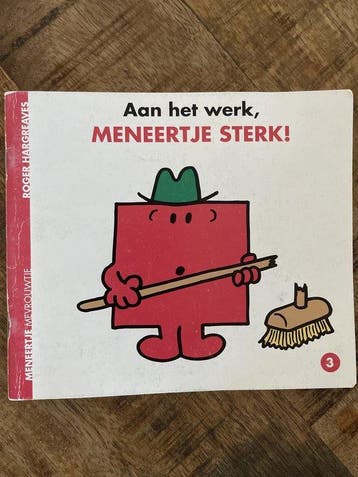 Aan het werk, MENEERTJE STERK ! 8714274255722, Boeken, Verzenden, Zo goed als nieuw, Roger Hargreaves