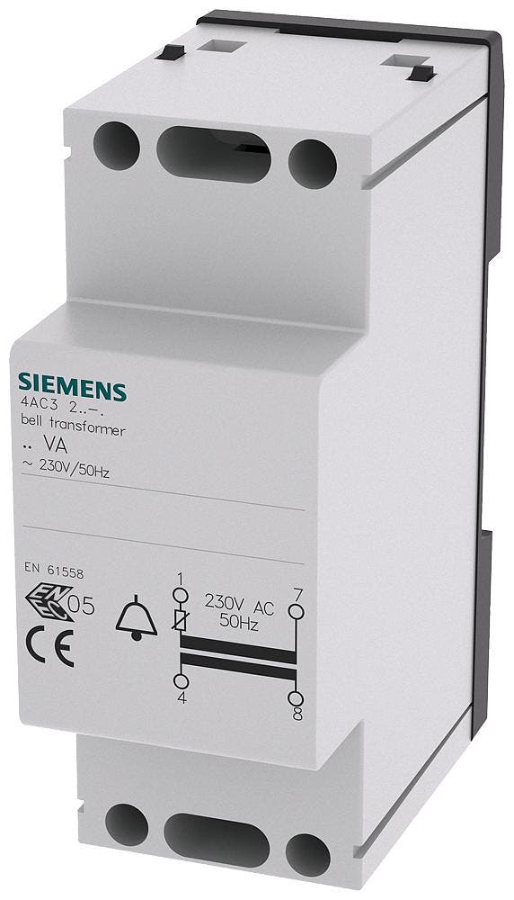 Transformateur Siemens Bell - 4AC32140, Bricolage & Construction, Électricité & Câbles, Envoi