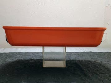 Le Creuset - Plat de cuisson - fonte émaillée orange