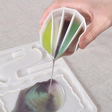 Siliconencup epoxy mengen 5 vaks per stuk voor resin, zeep