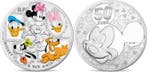 Frankreich 50 Euro 2018 Mickey en seine Freunde zilver co..., Verzenden, België