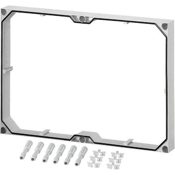 Hensel Kunststof Frame Grijs Maat 4 - 540x360x50 mm - FP ZR, Doe-het-zelf en Bouw, Elektriciteit en Kabels, Verzenden
