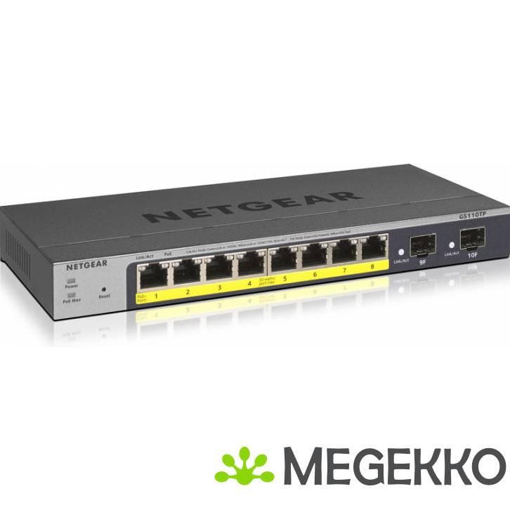 Netgear GS110TP managed switch L2/L3/L4 (PoE), Informatique & Logiciels, Ordinateurs & Logiciels Autre, Envoi