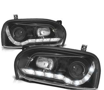 PHARES VOLKSWAGEN VW GOLF 3 LED DIURNE NOIRS, Verzenden, Neuf