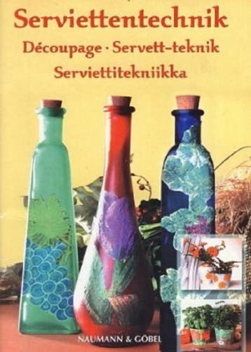 Découpage Serviettentechnik (4 - sprachig: d, it, fr, nl) –, Verzenden