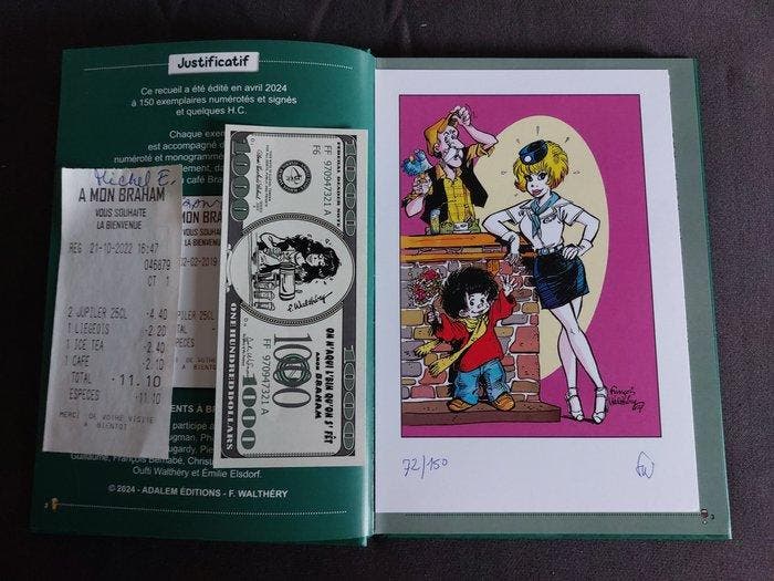 Natacha - Natacha vous invite au café Braham + suppléments -, Livres, BD