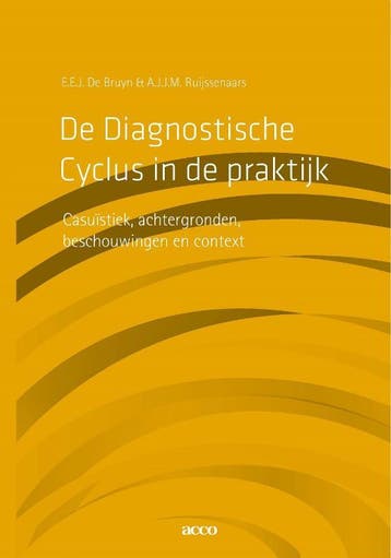 De diagnostische cyclus in de praktijk 9789462921689, Verzenden, Zo goed als nieuw, E.E.J. de Bruijn
