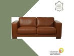 Leren bank Clear - 2,5 zits - Elegance Cognac (cognac) -, Ophalen of Verzenden