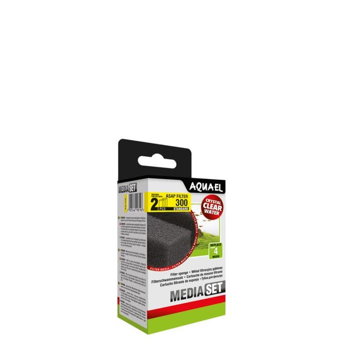 Vervangsponzen tbv de Aquael ASAP 300 aquariumfilter, Dieren en Toebehoren, Vissen | Aquaria en Toebehoren, Nieuw, Ophalen of Verzenden