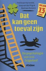Dat kan geen toeval zijn 9789046814055 Bastiaan Rutjens, Verzenden, Gelezen, Bastiaan Rutjens
