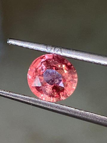 1 pcs Oranje, Roze Padparacha saffier - 1.62 ct -, Nieuw
