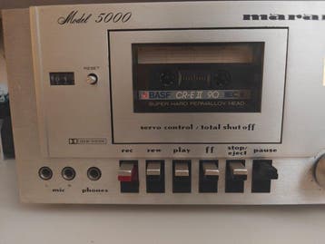 Marantz - 5000 Audiocassette deck, Audio, Tv en Foto, Nieuw