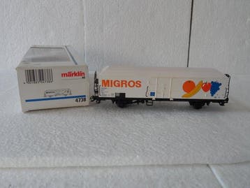 Märklin H0 - 4738-4785-48150 - Wagon de marchandises pour, Hobby & Loisirs créatifs, Trains miniatures | HO