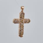 Zonder minimumprijs - Hanger - 14 karaat Geel goud - 0.90ct., Handtassen en Accessoires