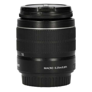 Canon EF-S 18-55mm f/3.5-5.6 III met garantie, Ophalen of Verzenden, Gebruikt