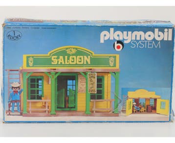 Playmobil 3425 Western Saloon bijna compleet OVP #9957, Ophalen of Verzenden