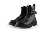 Nelson Veterboots Meisjes in maat 33 Zwart, Verzenden, Jongen of Meisje, Schoenen, Zo goed als nieuw