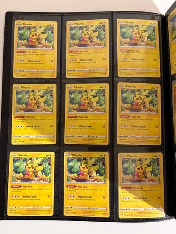 Pokémon - 200 Card - Pikachu - 8 different series, Nieuw