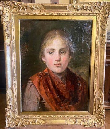 École néerlandaise (XIX) - Ritratto di giovane
