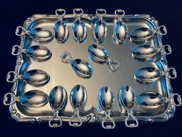 Alessi - Ménagère (19) - Plaqué(e) argent