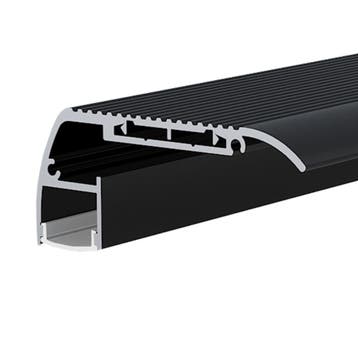 LED Strip Profiel Trap | 3 Meter uit één stuk | Zwart | 27., Verzenden, Nieuw