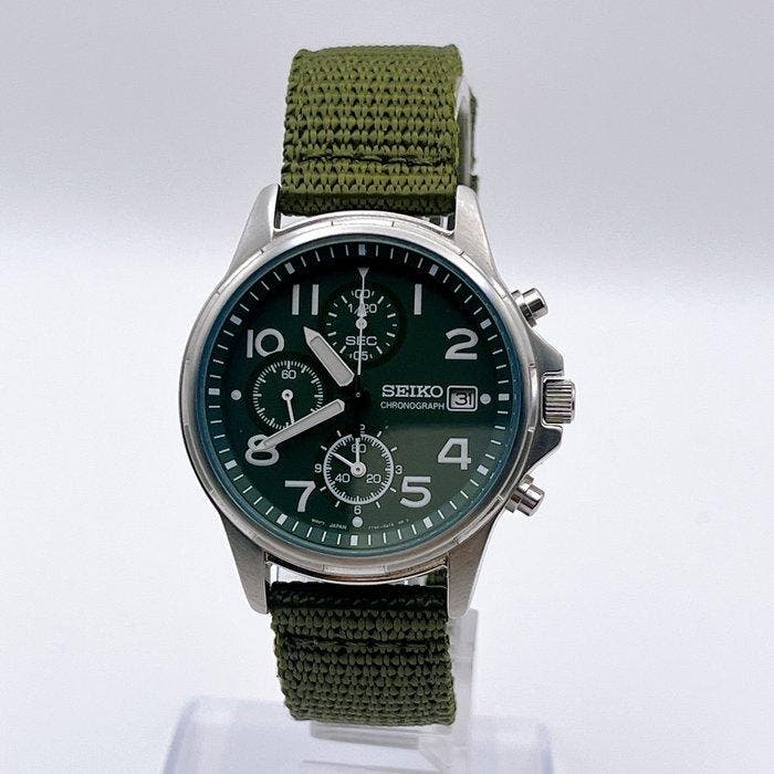 Seiko - Chronograph - Zonder minimumprijs - 7T92-0B80 -, Bijoux, Sacs & Beauté, Montres | Anciennes | Antiquités