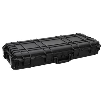vidaXL Flightcase op wieltjes 96x42x16 cm PP zwart, Verzenden