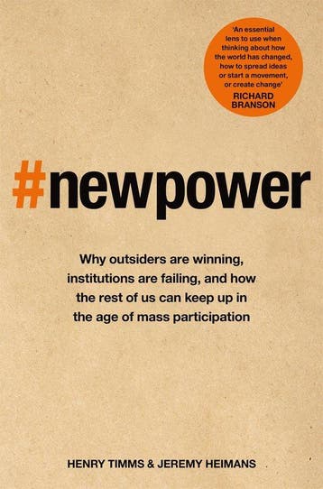 New Power 9781509814206 Jeremy Heimans, Boeken, Verzenden, Gelezen, Jeremy Heimans