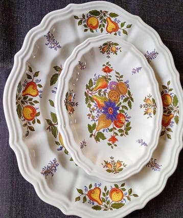 Richard Ginori, Laveno - Tafelservies (14) - Rifinito a mano