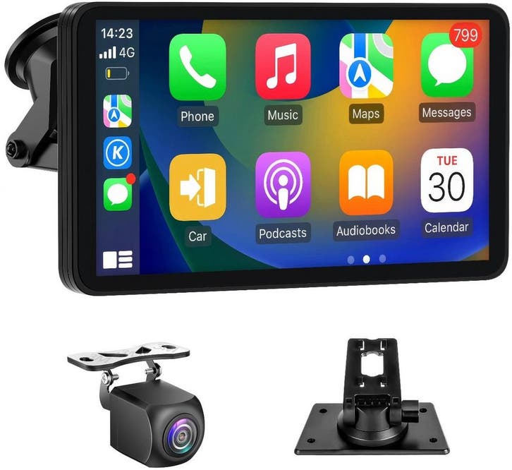 Carplay Scherm - Android & Apple - Achteruitrijcamera - Navi, Autos : Divers, Autoradios, Envoi