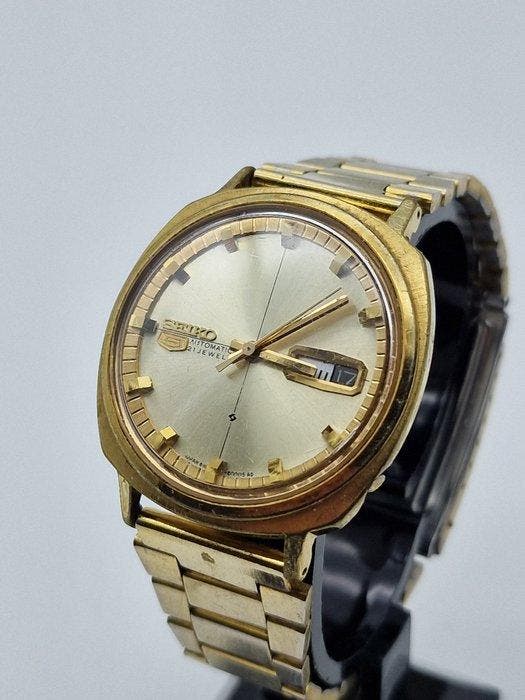 Seiko - Seiko 5 Automatic Day-Date - Zonder minimumprijs -, Handtassen en Accessoires, Horloges | Antiek