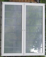 pvc terrasraam , raam , chassis , venster 196 x 234 wit, Ophalen of Verzenden, Deurkozijn