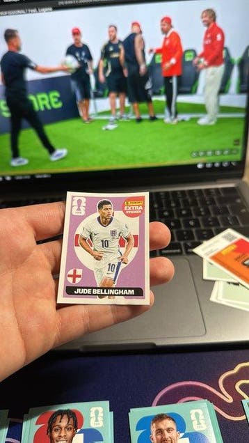 2025/26 Panini Jude Bellingham, Hakimi - 2 Sticker -