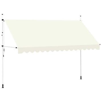 Auvent manuel 400 cm creme : -56%, jusqua epuisement, Verzenden