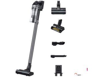 Samsung -  Steelstofzuiger Jet 75e Pet - Zilver, Verzenden, Nieuw, Reservoir, Minder dan 1200 watt