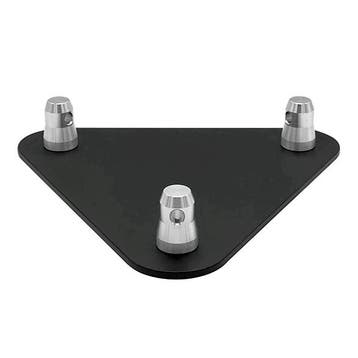 Baseplate voor Global Truss F33 driehoek truss zwart, Verzenden, Nieuw