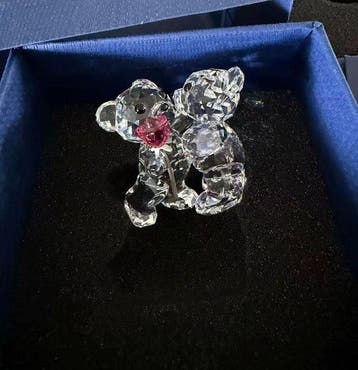 Swarovski - Beeldje - Kris Bears - A rose for you - 1077419