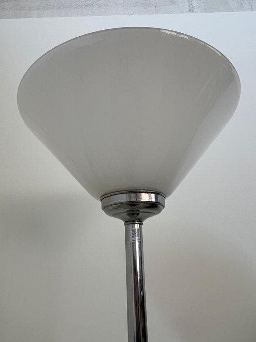 Staande lamp - Metaal, Glas, Antiquités & Art, Antiquités | Éclairage