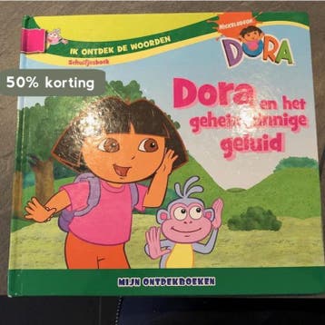 Dora en het geheimzinnige geluid , voorleesboek Nickelodeon, Verzenden, Nickelodeon