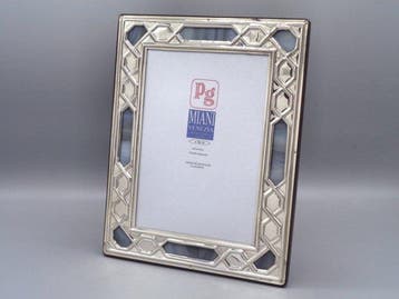 PG-Miani Argenteria - Fotolijst - .925 zilver, en kunstglas