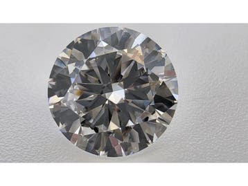 Veiling - Diamant briljant 5.00 crt ( IGI gecertificeerd ), Bijoux, Sacs & Beauté, Pierres précieuses