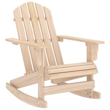 vidaXL Schommelstoel Adirondack massief vurenhout, Verzenden