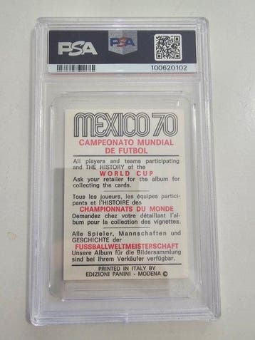 Panini World Cup Mexico 70 - First World Cup edition -, Nieuw