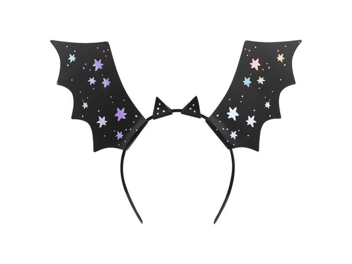 Halloween Haarband Vleermuis 23cm, Hobby en Vrije tijd, Feestartikelen, Nieuw, Verzenden