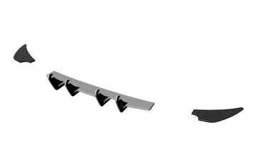 Racing diffuser | Achterbumper voor VW Golf 7 (Type AU) GTI, Verzenden, Nieuw