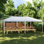 vidaXL Partytent 4x6 m wit, Verzenden, Nieuw