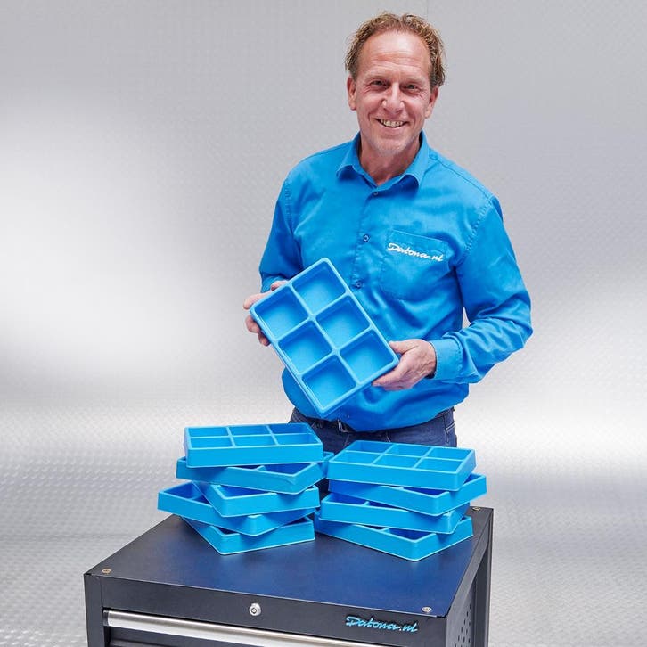 Datona Vakverdeling met 6 compartimenten - 10 stuks -, Bricolage & Construction, Établis, Enlèvement ou Envoi