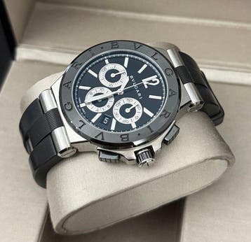 Bvlgari - Diagono - DG42BSCVDCG - Homme - 2015, Handtassen en Accessoires, Nieuw