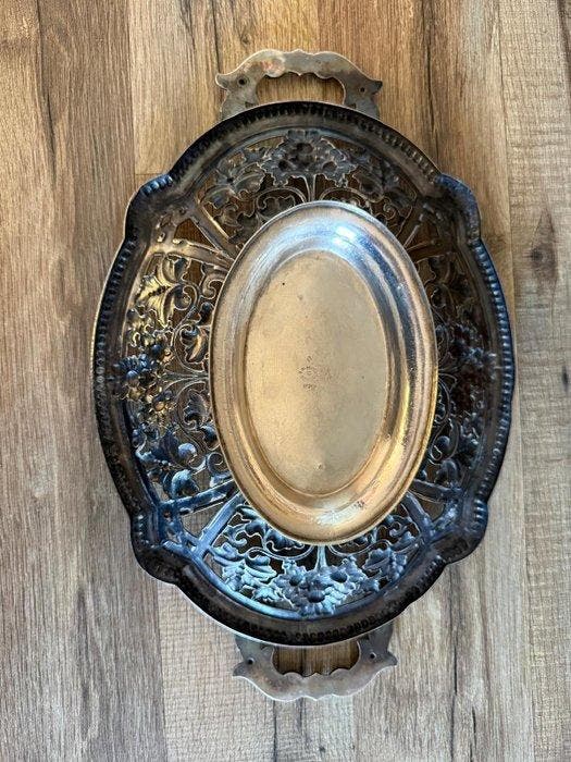 Tafelmiddenstuk - Verzilverd, Antiquités & Art, Curiosités & Brocante